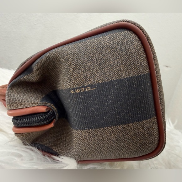 FENDI Vintage Pequin Mini Boston Handbag - Picture 9 of 14